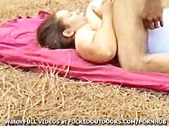 facial fick im freien